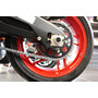 Scorpion DI discreet install Red Ducati